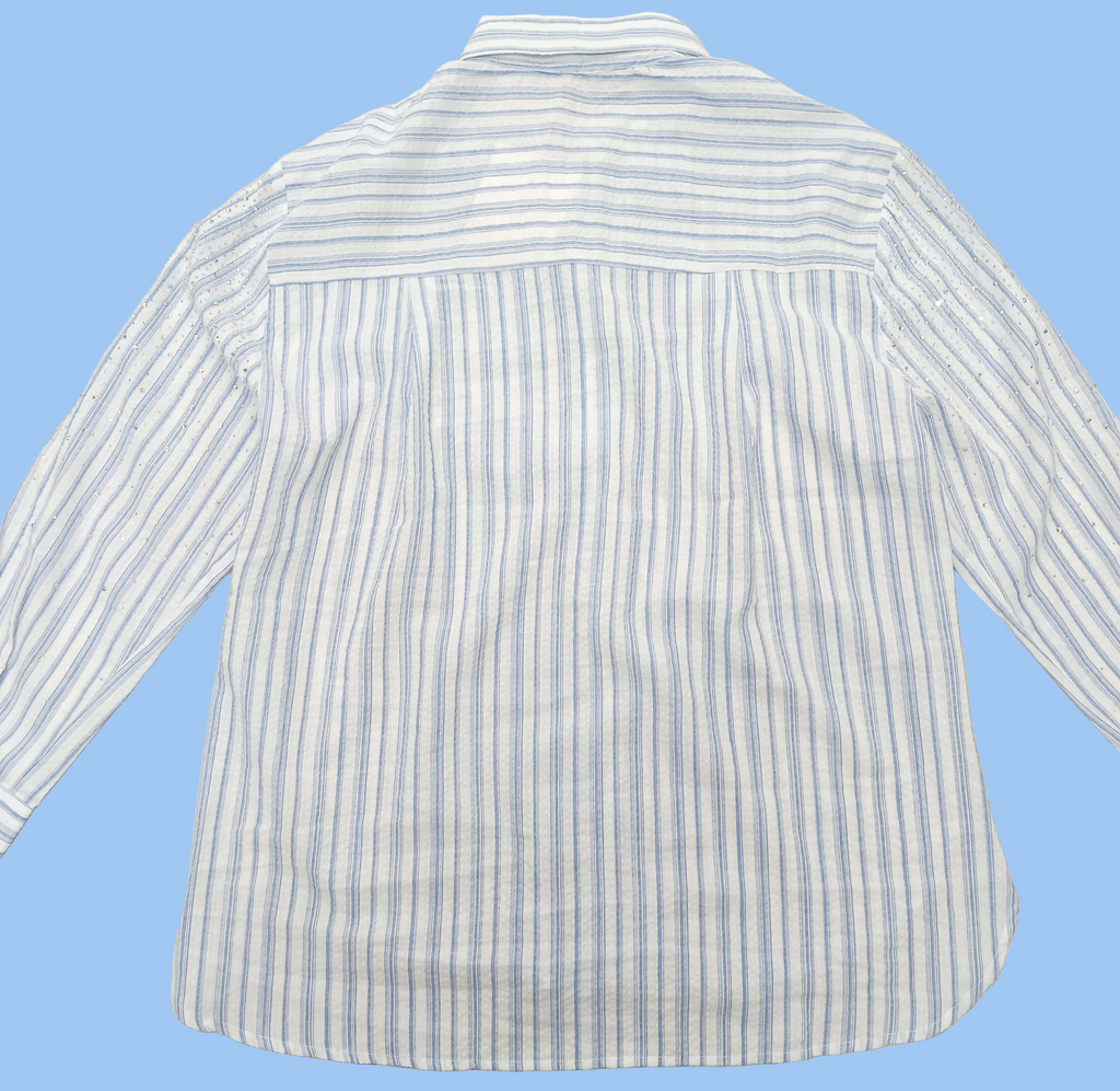 Camisa rayas con strass
