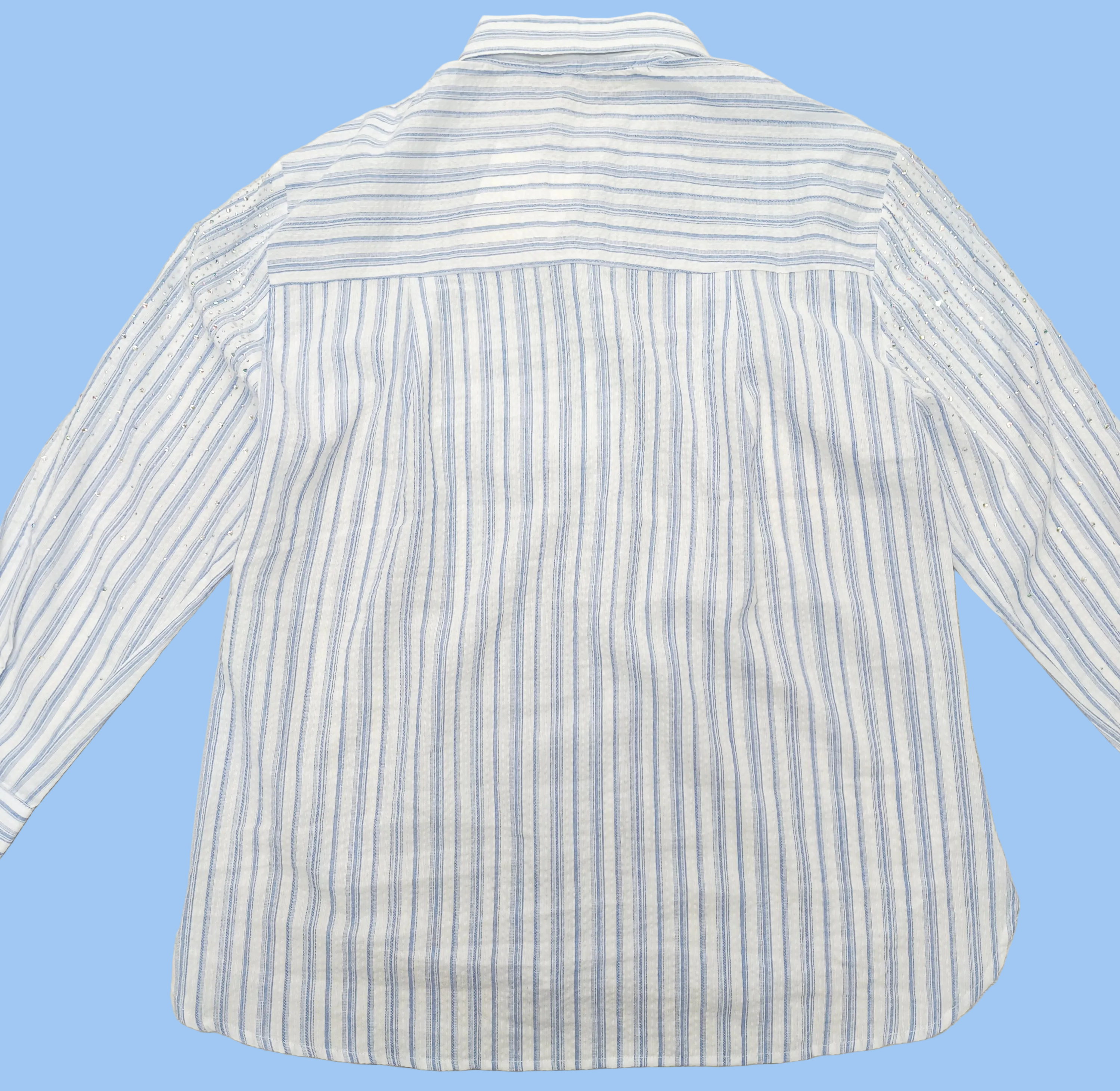 Camisa rayas con strass