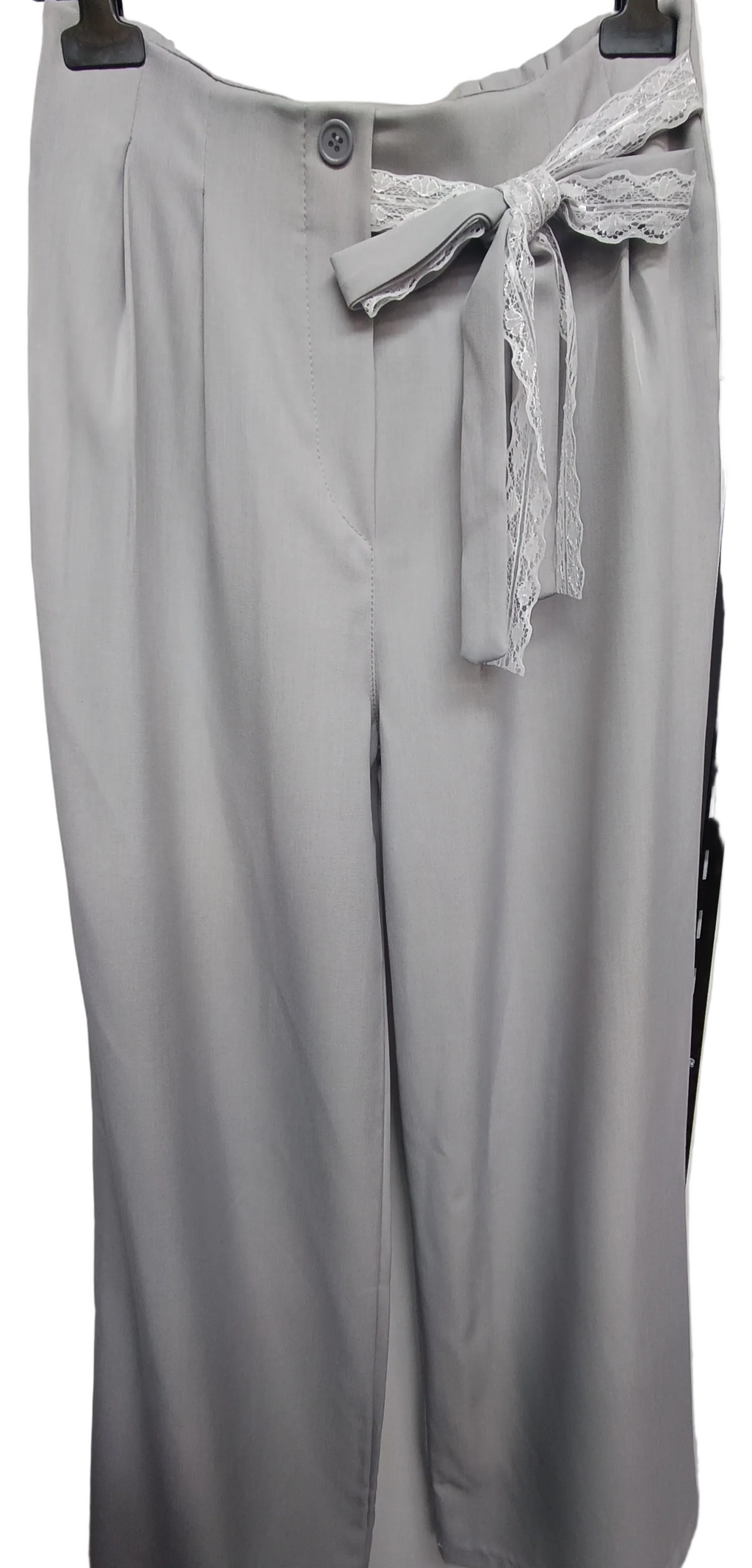 Pantalón Palazzo con detalle de lazo en el lado