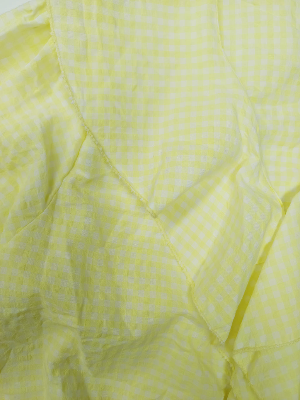 Camisa cuadro vichy con volante