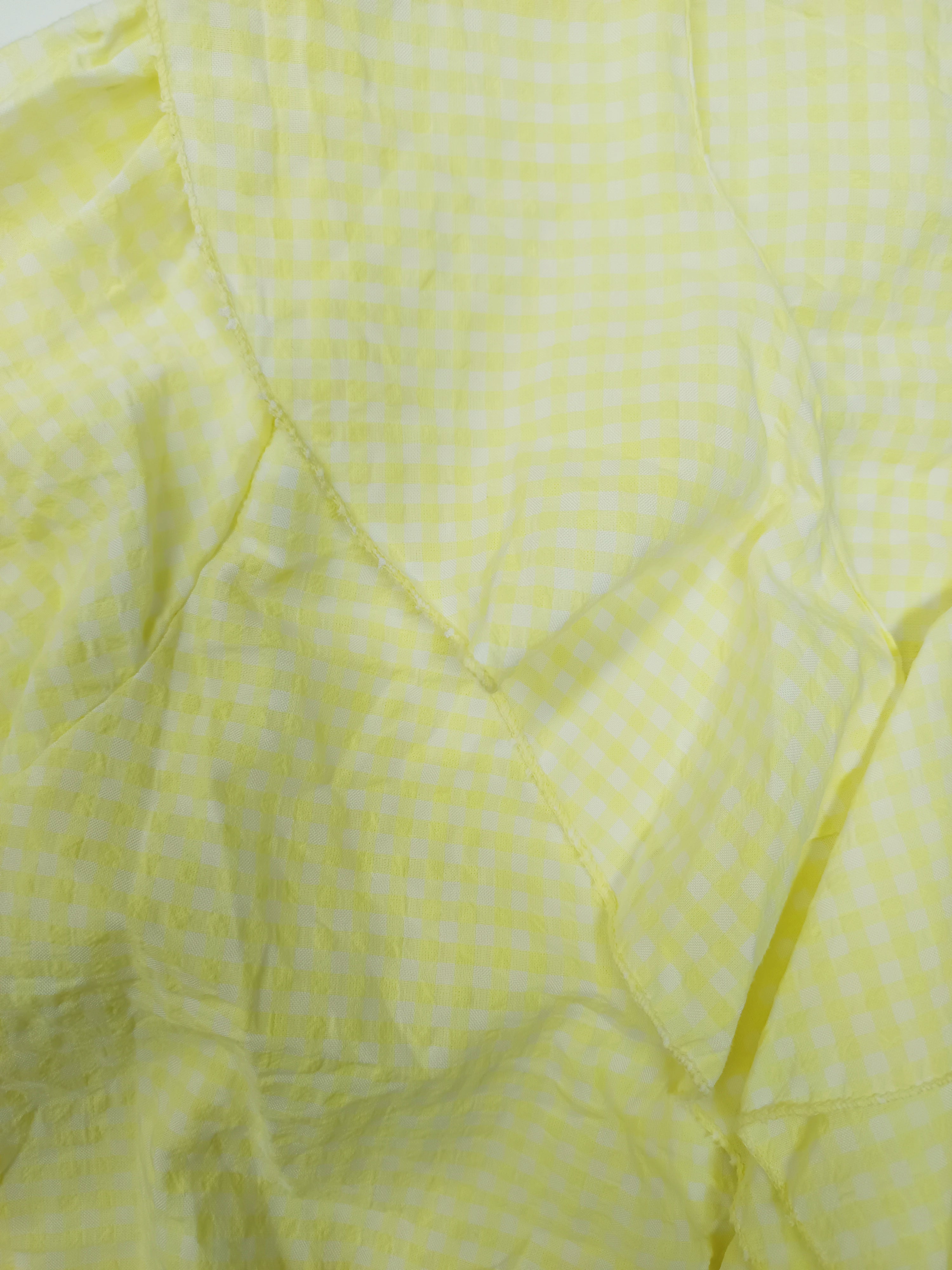 Camisa cuadro vichy con volante