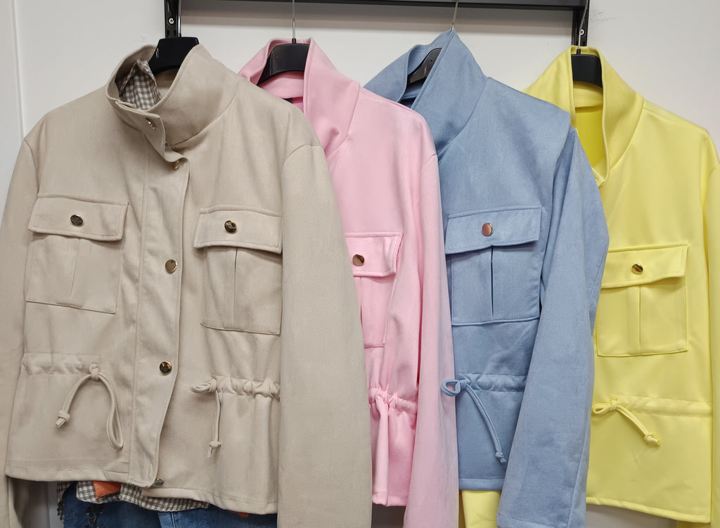 Chaqueta primavera antelina