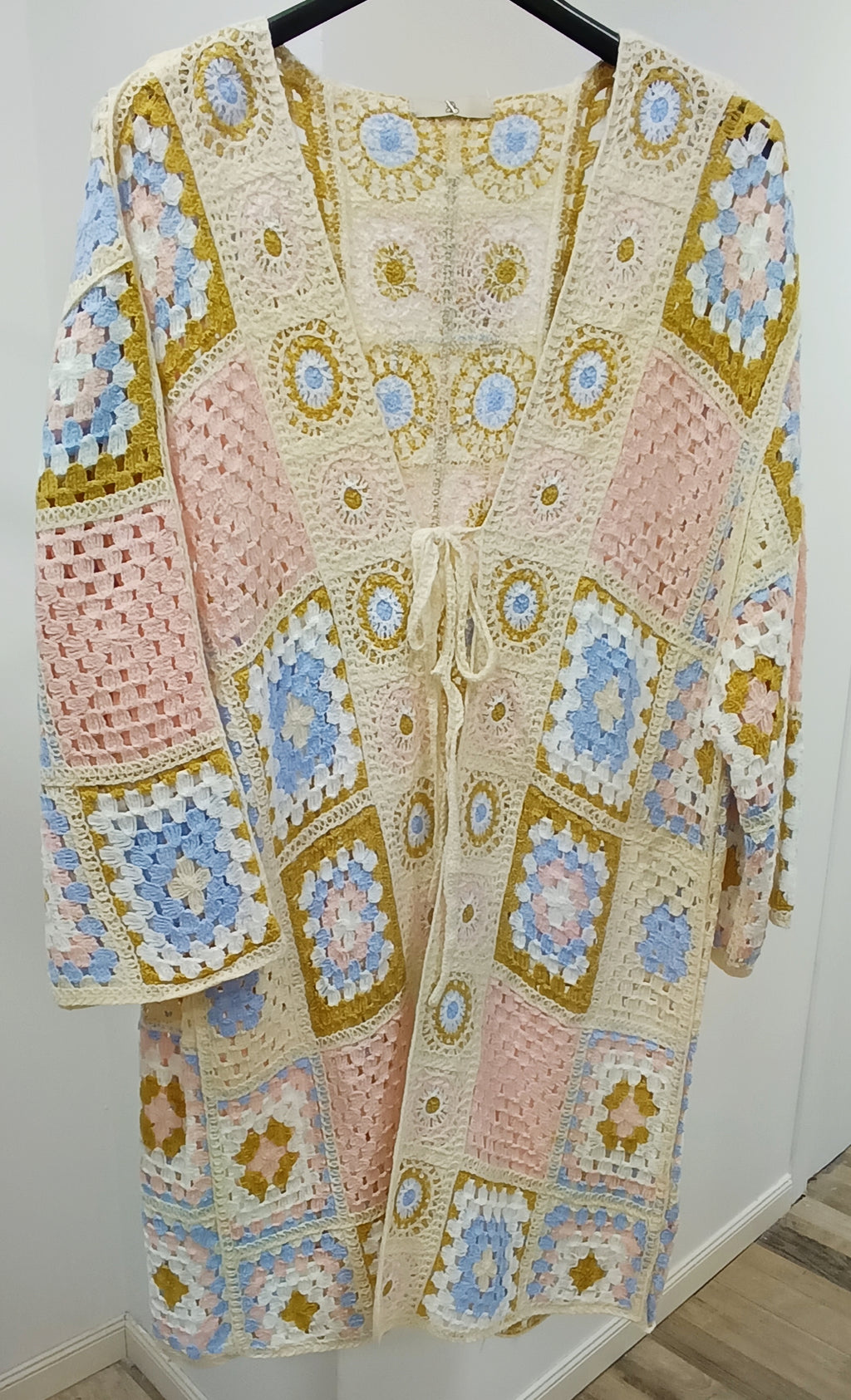 Kimono largo crochet