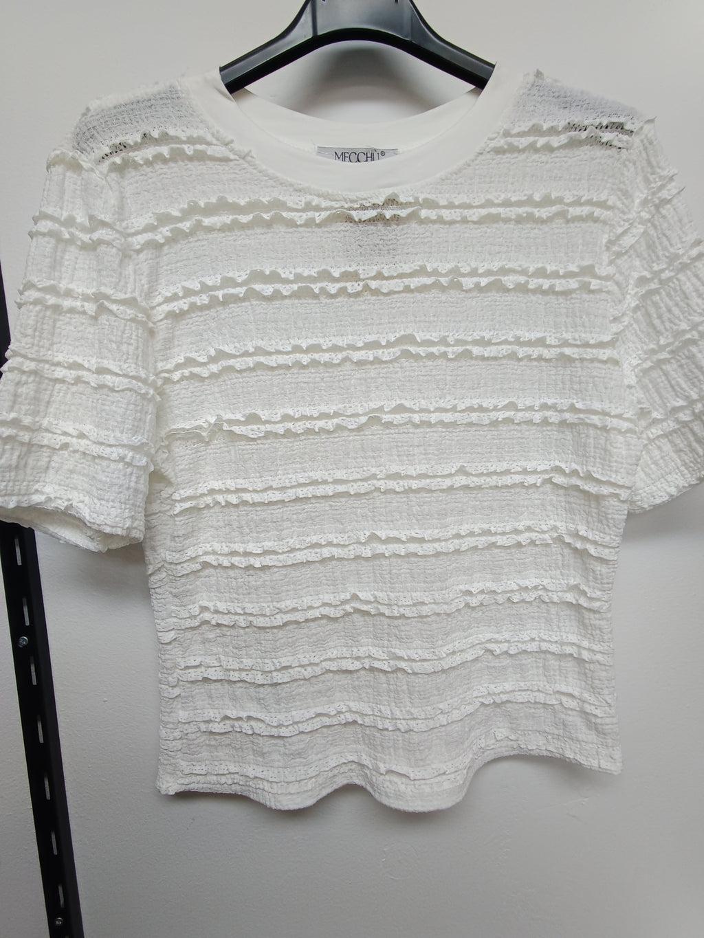 Camiseta con volantes
