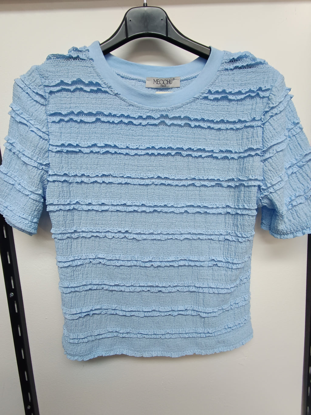 Camiseta con volantes