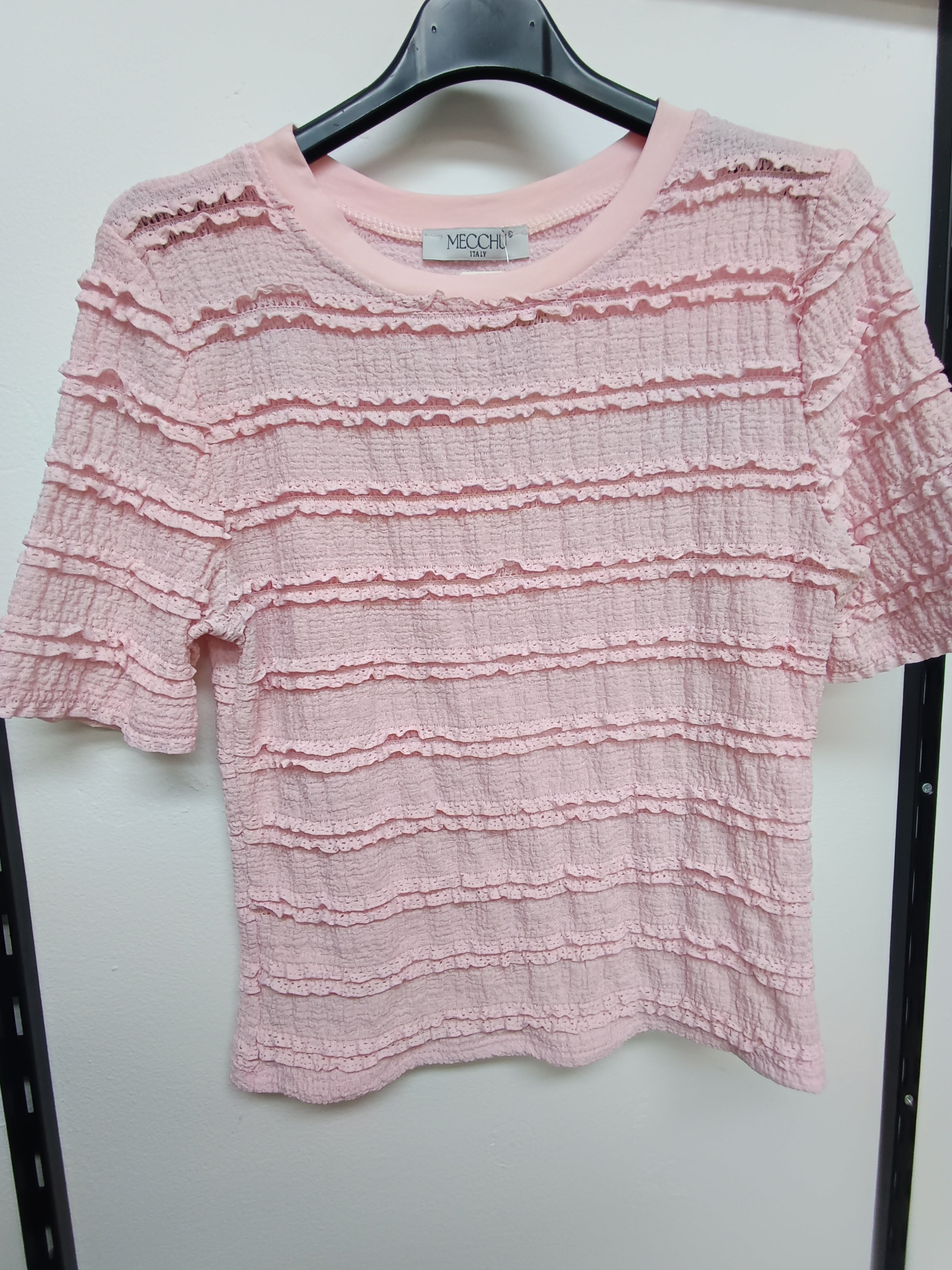 Camiseta con volantes