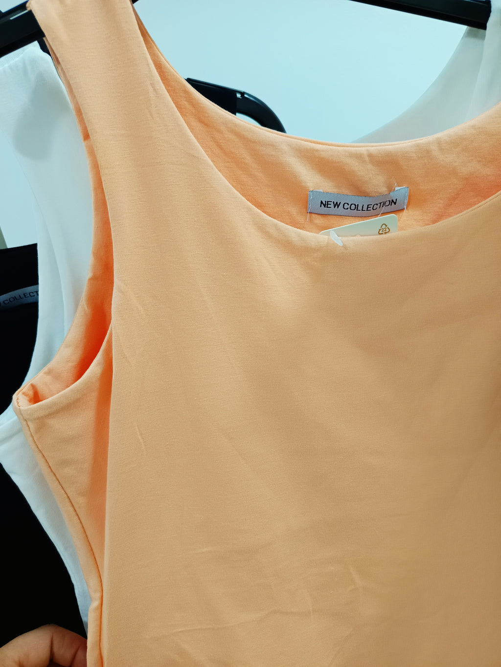 Camiseta básica algodón con lycra