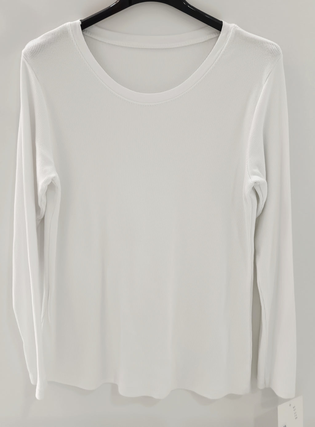 Camiseta canalé manga larga
