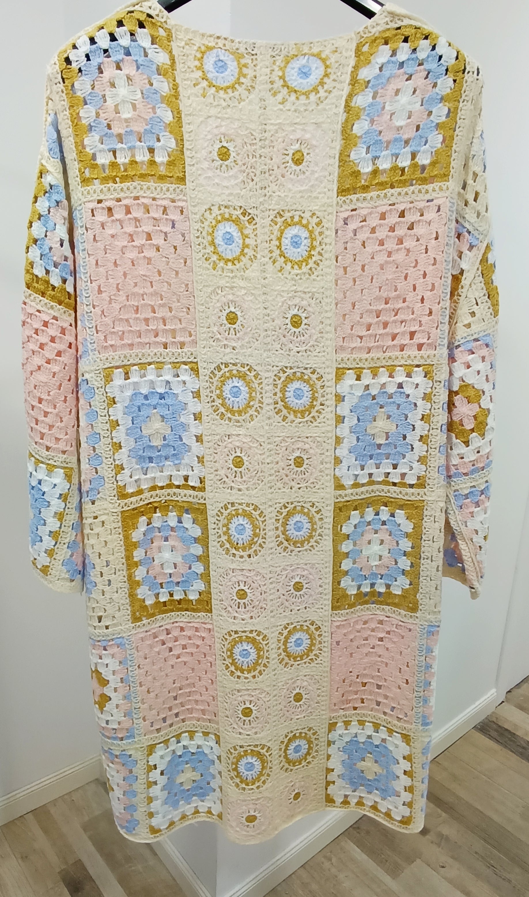 Kimono largo crochet