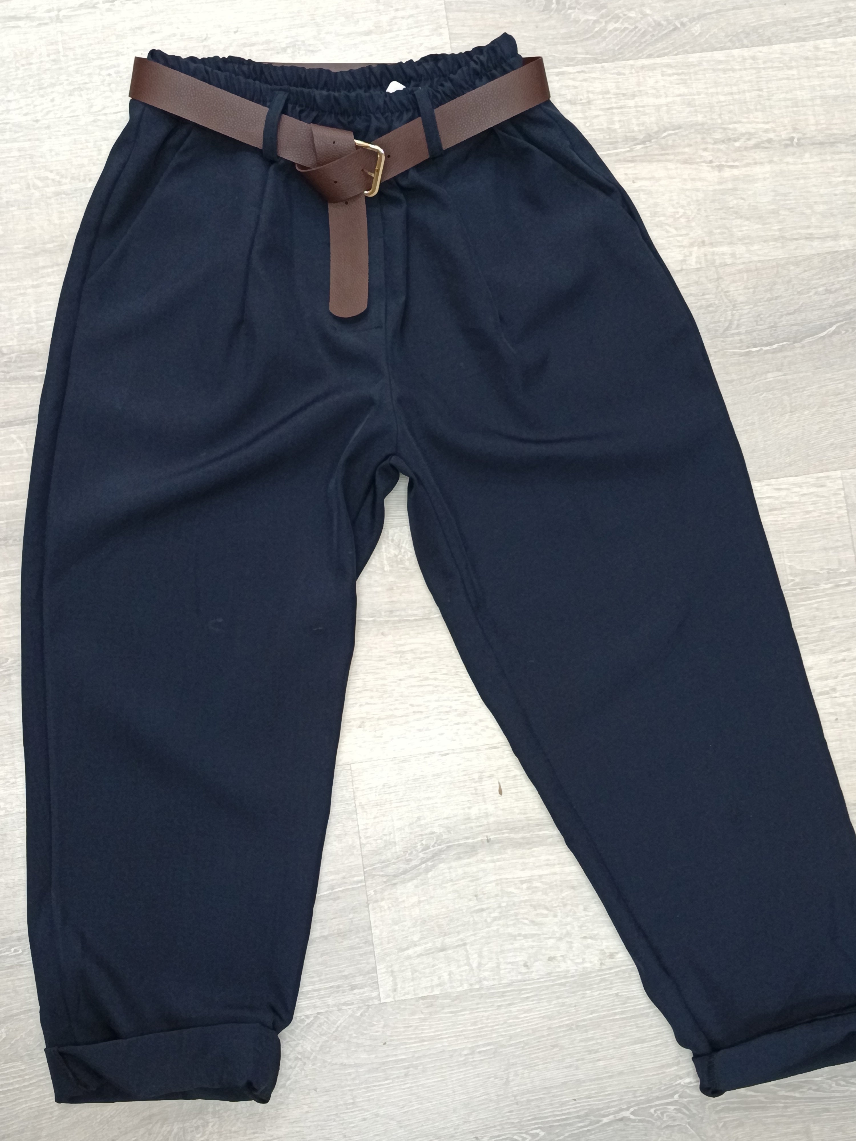 Pantalón ligero mom fit