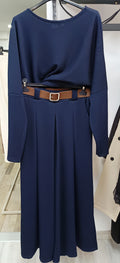 Conjunto tejido plisado