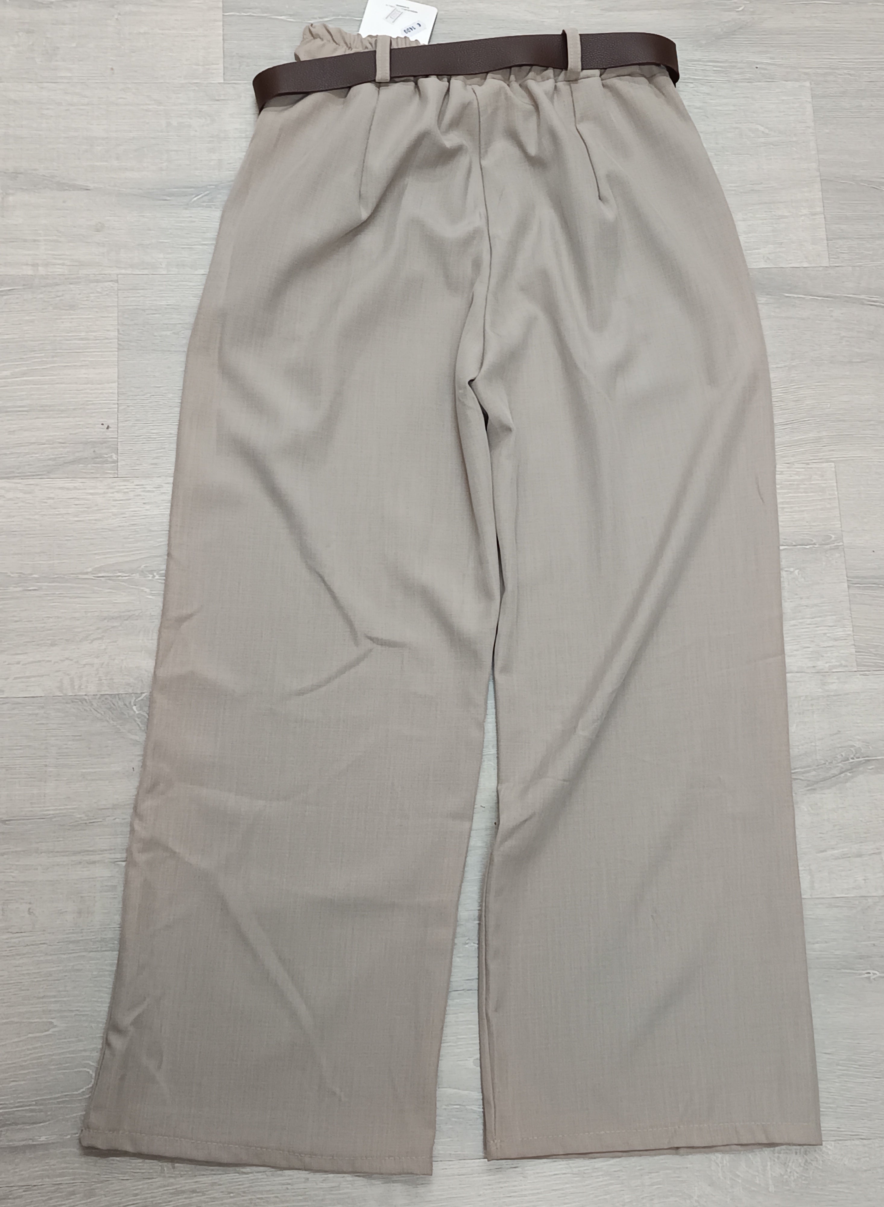 Pantalón palazzo ligero cinturón