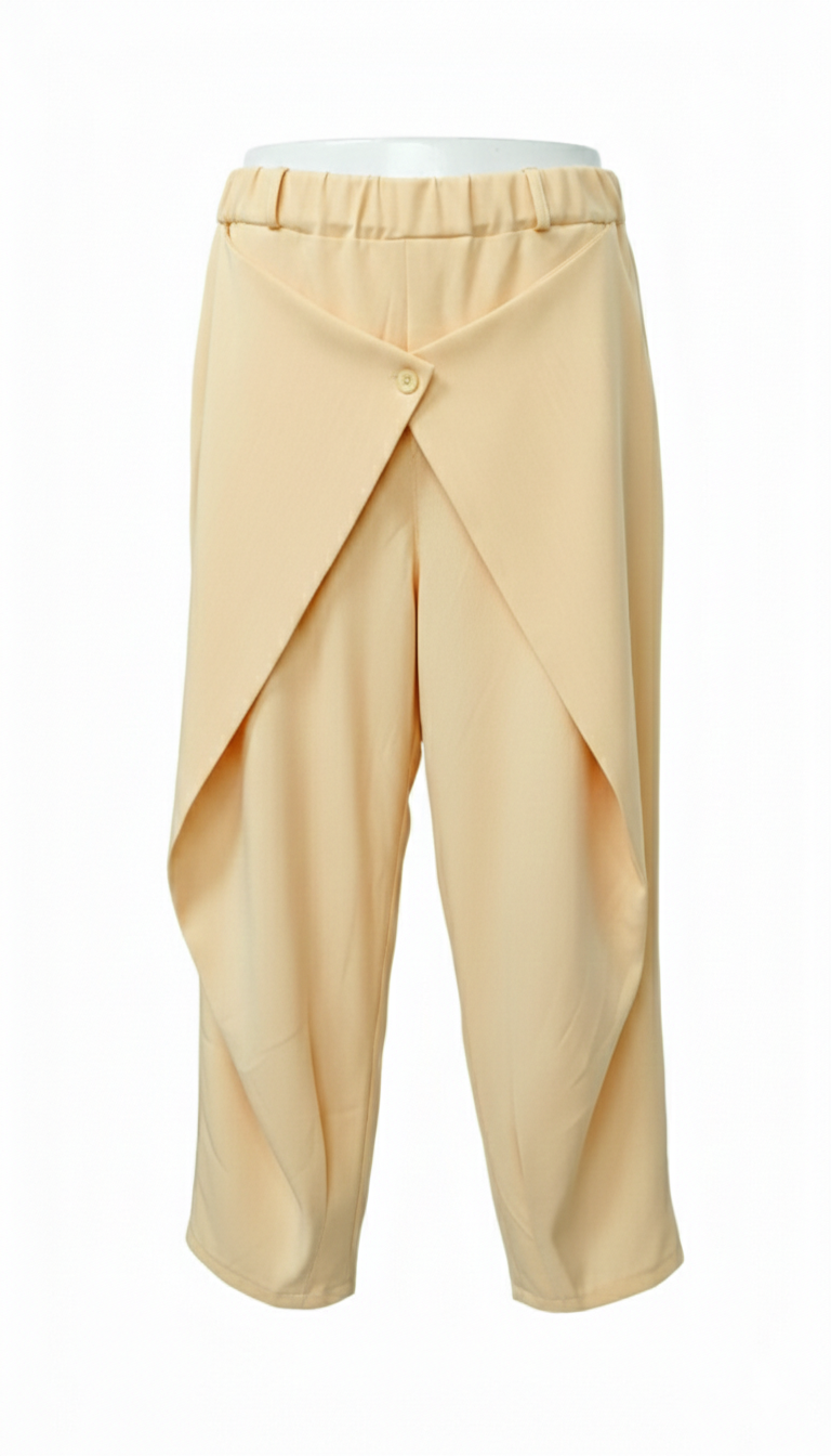 Pantalón ligero mom fit