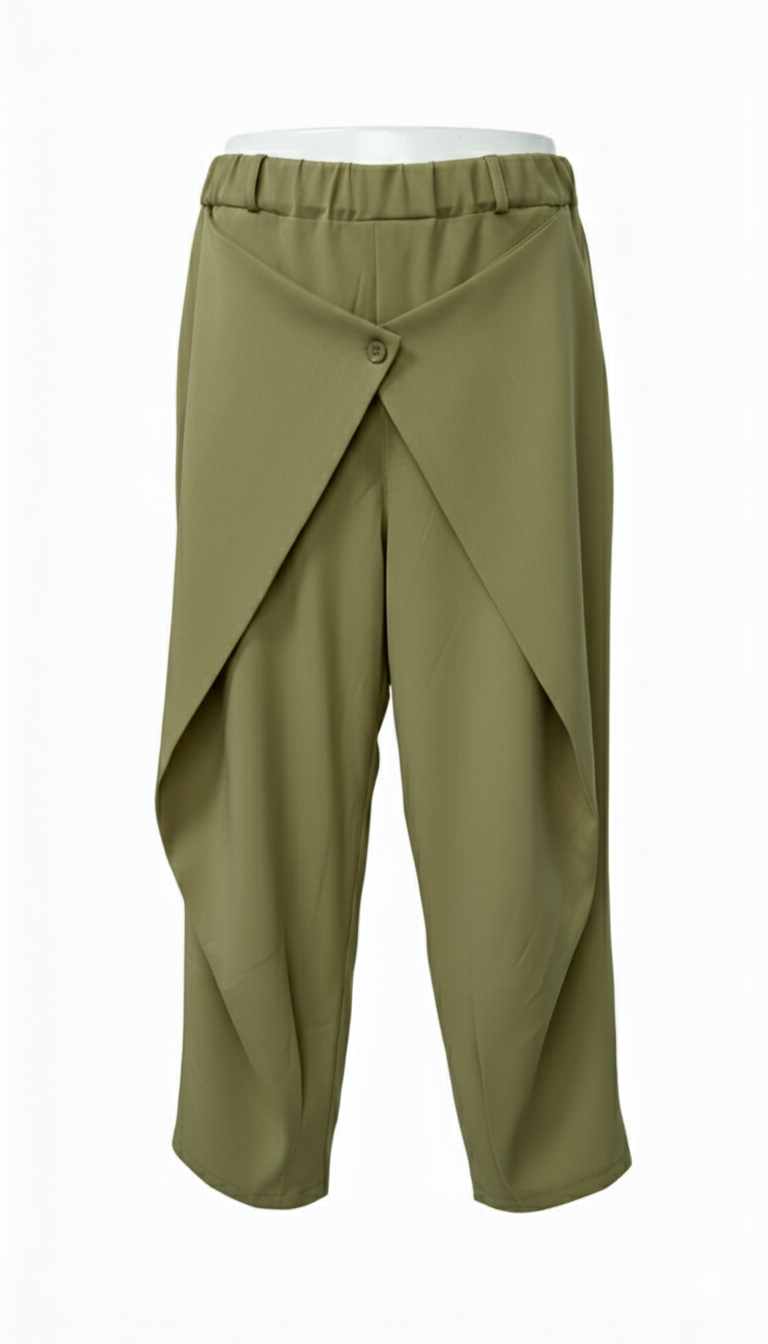 Pantalón ligero mom fit