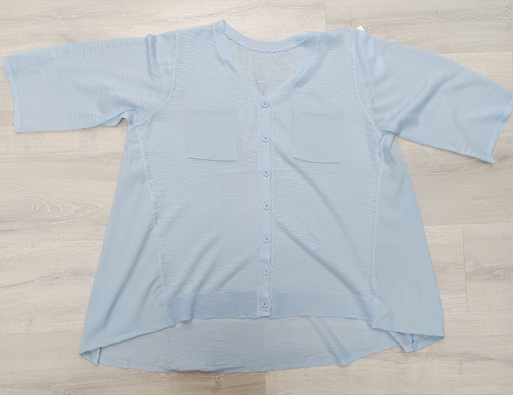 Rebeca combinada oversize