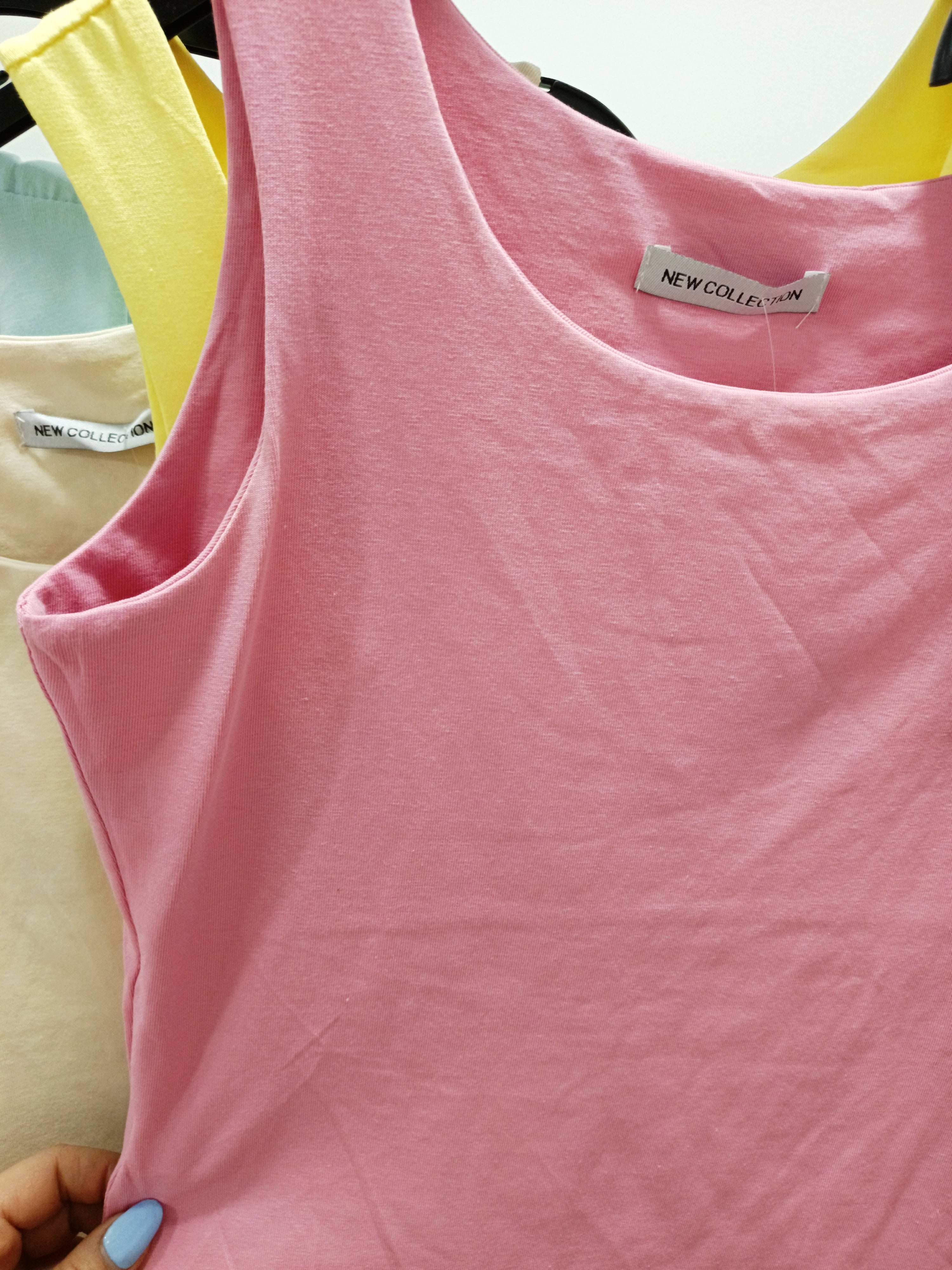 Camiseta básica algodón con lycra