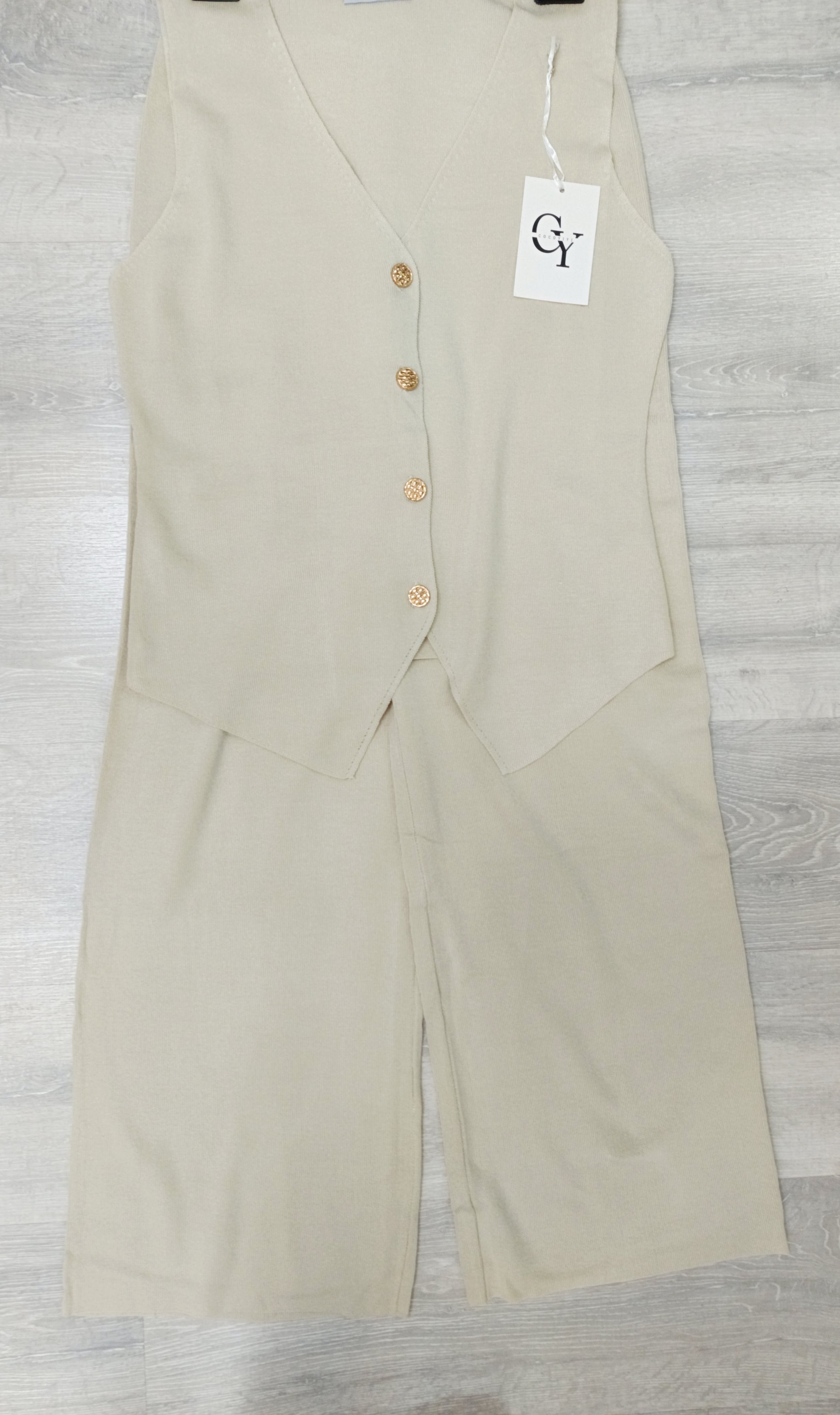 Conjunto punto de chaleco