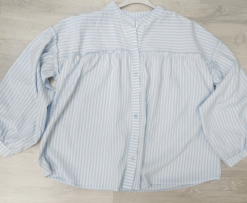 Camisa oversize rayada