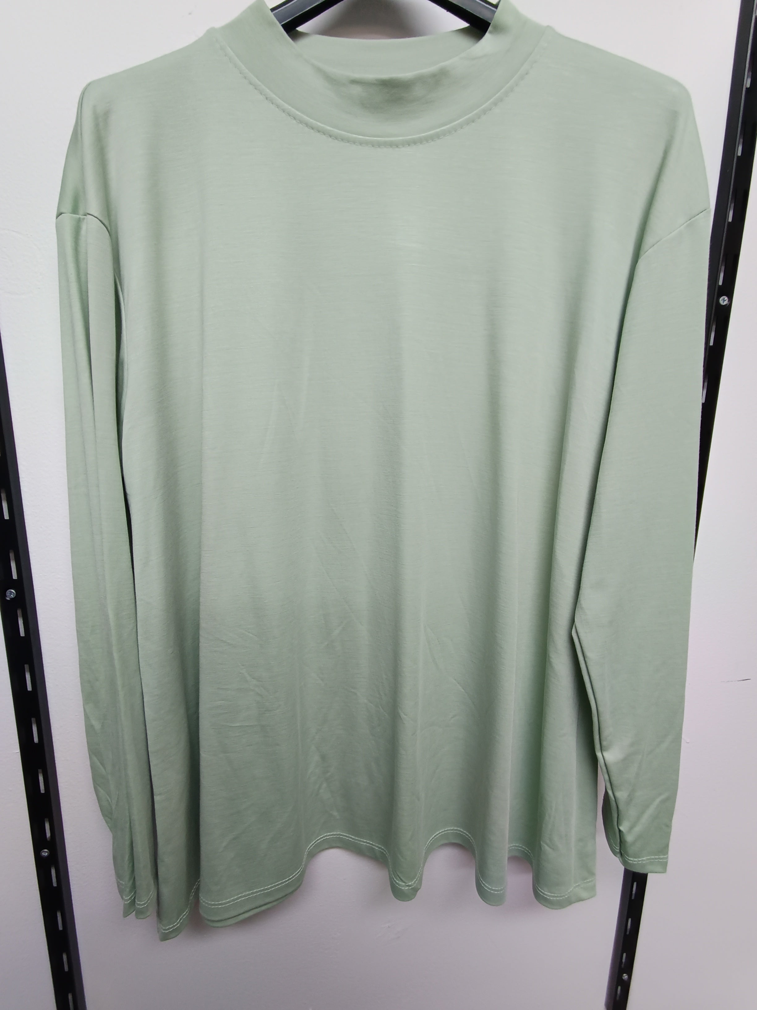 Camiseta manga larga talla grande