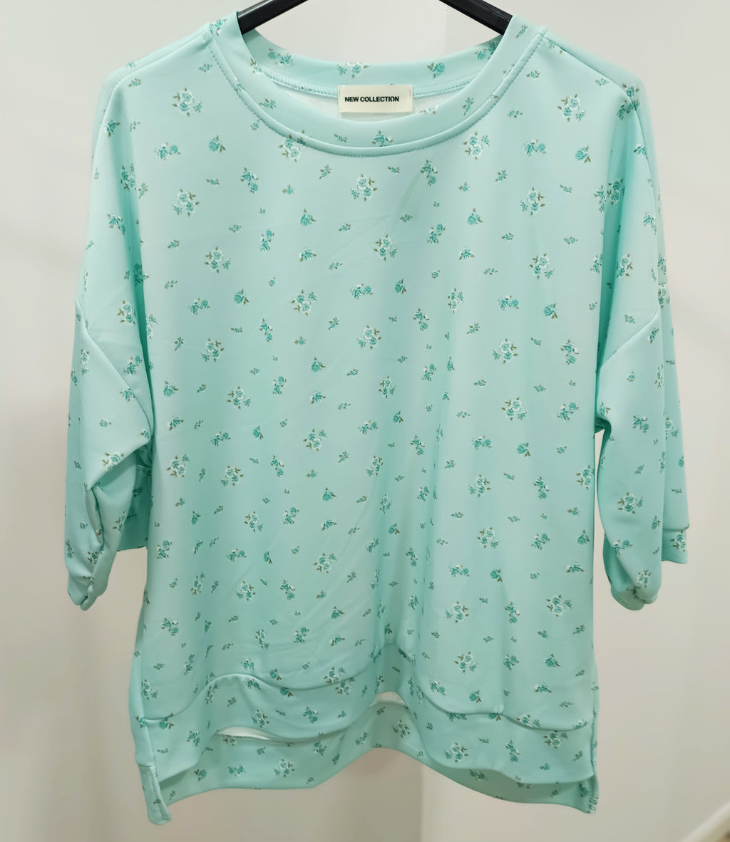Sudadera flores