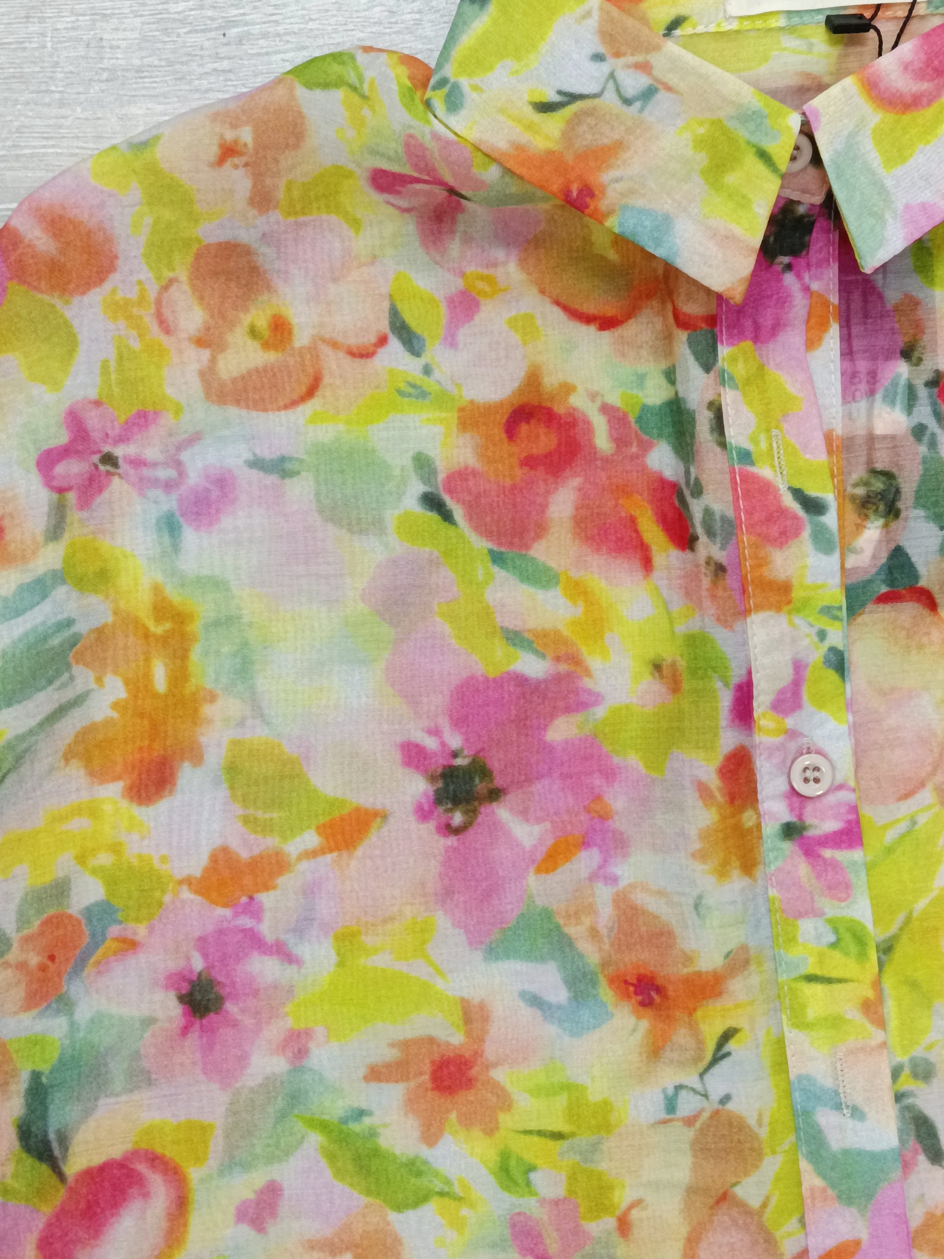 Camisa oversize estampada