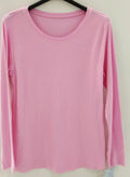 Camiseta canalé manga larga