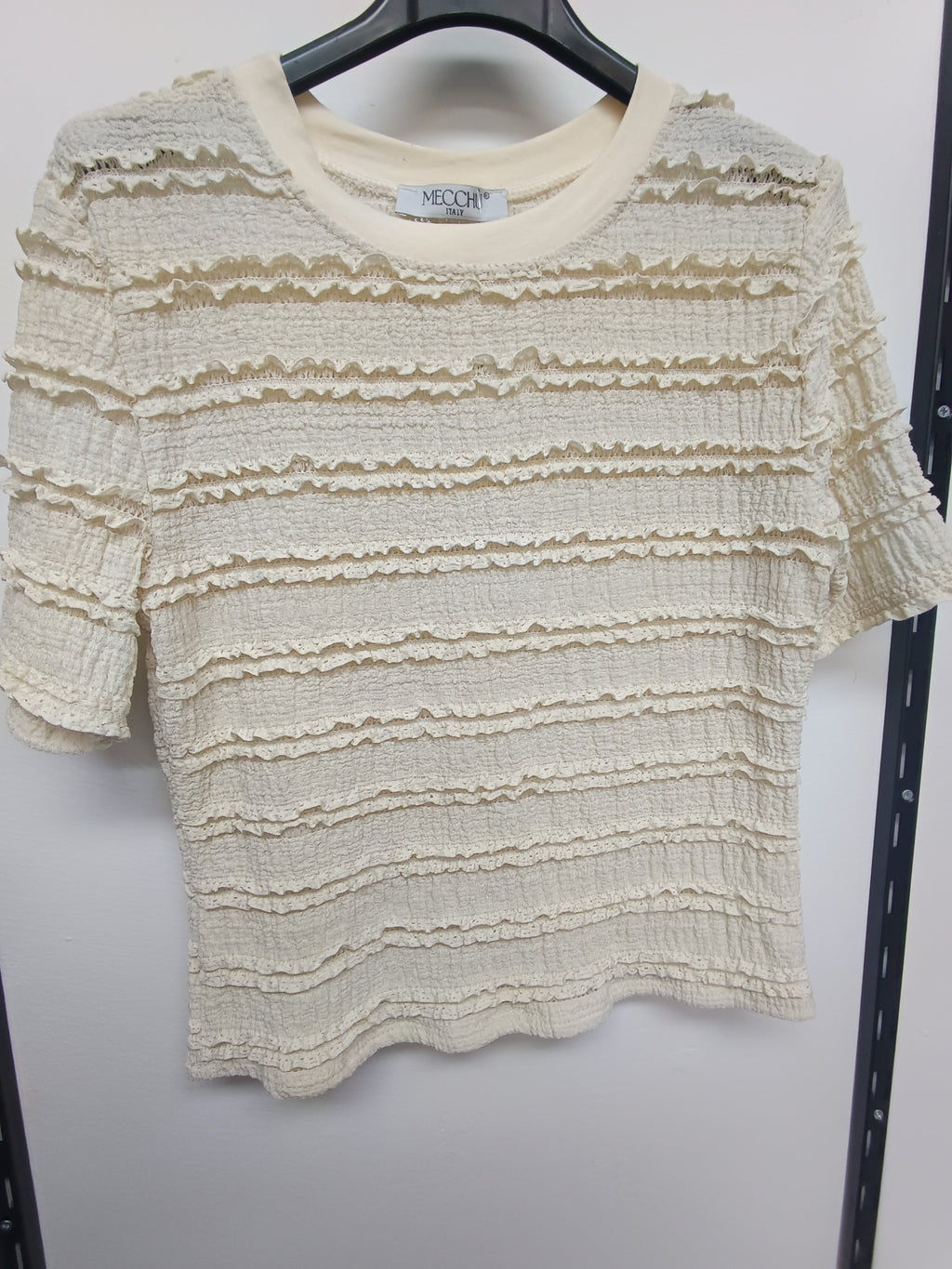 Camiseta con volantes