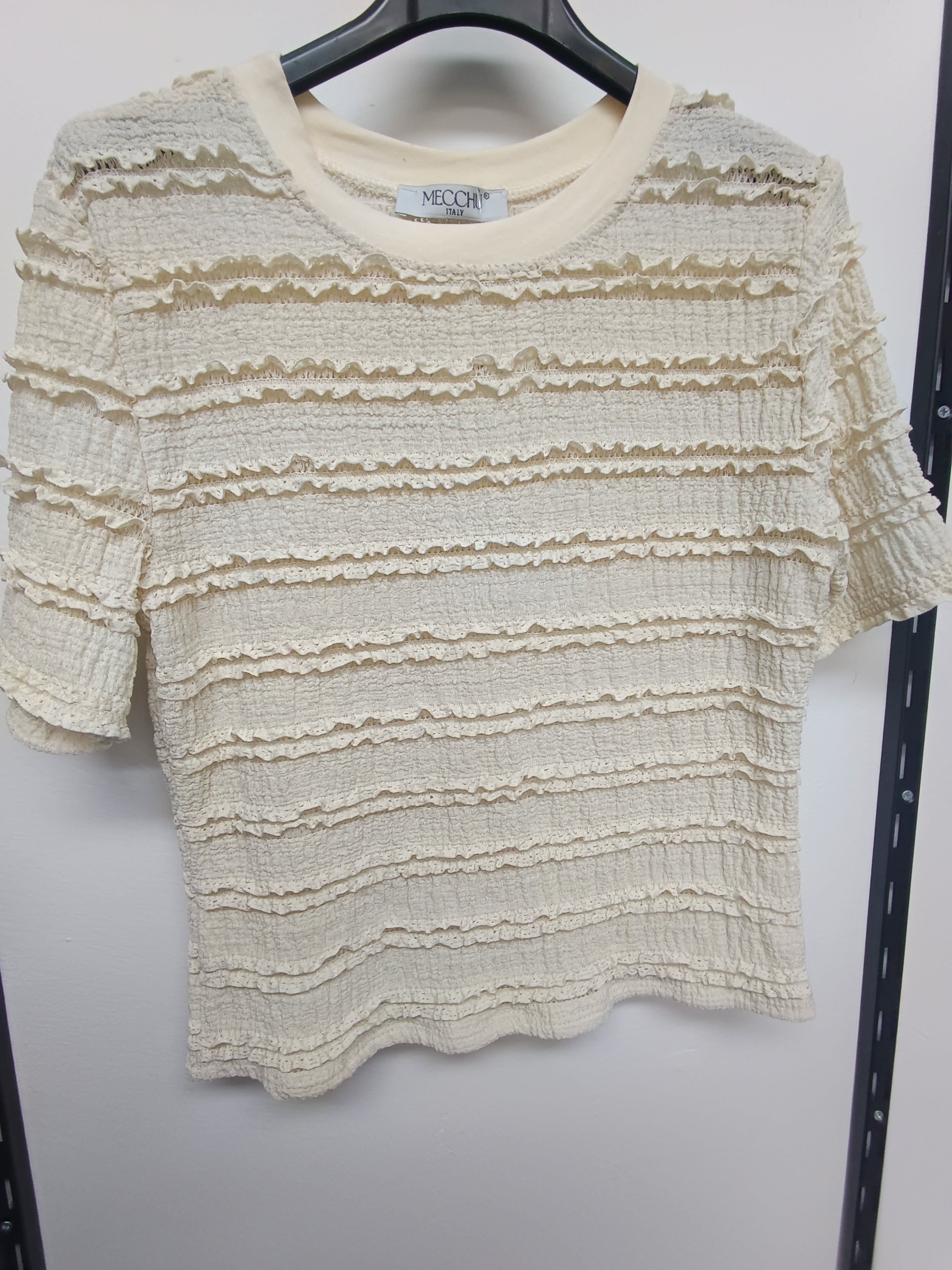 Camiseta con volantes