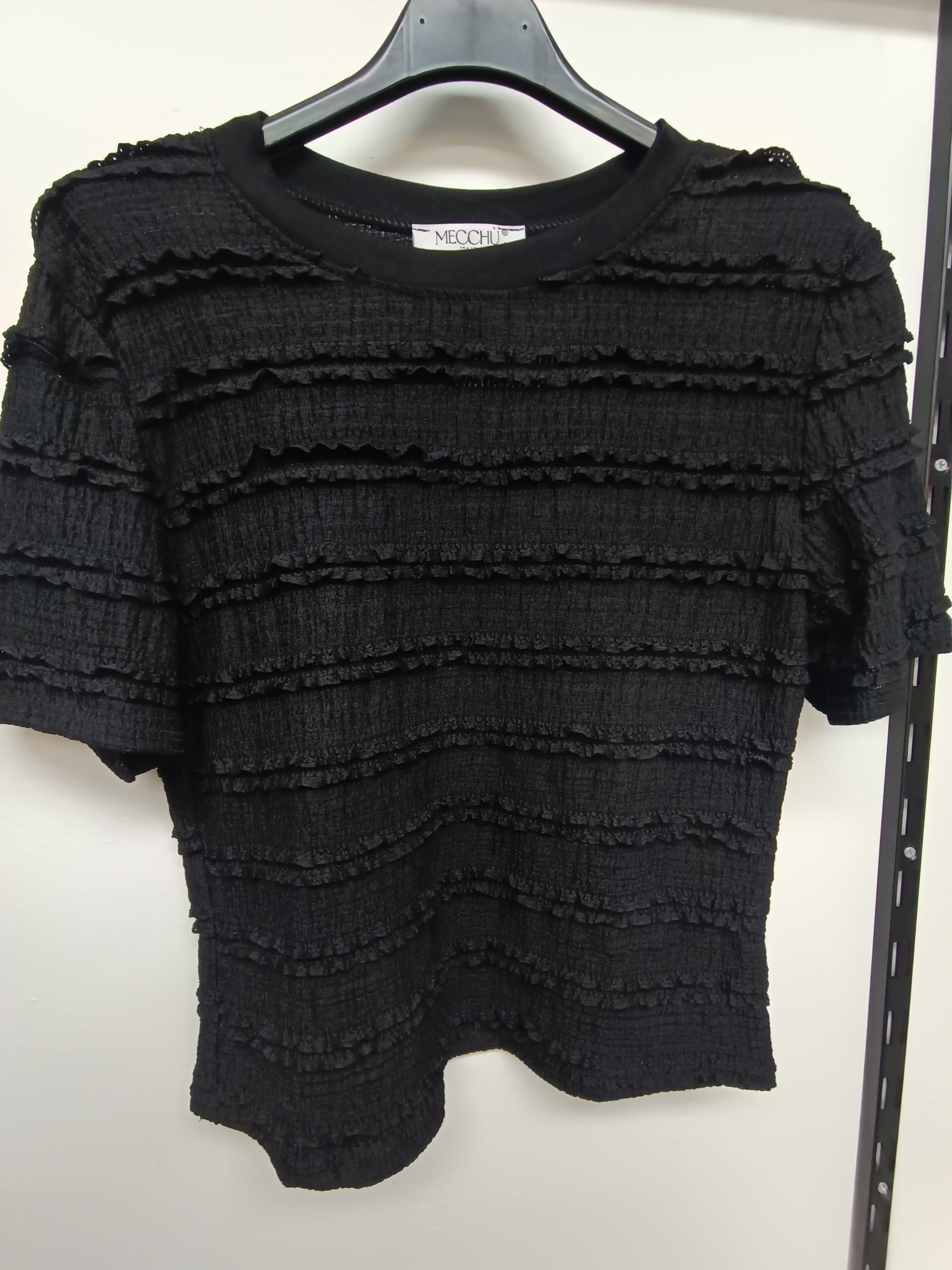 Camiseta con volantes