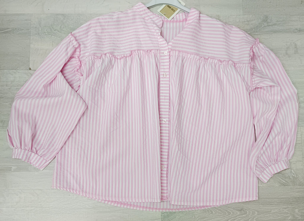 Camisa oversize rayada