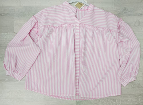 Camisa oversize rayada